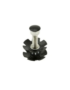 Headset Star Nuts & Bolt 1-1/8 Black Chrome.